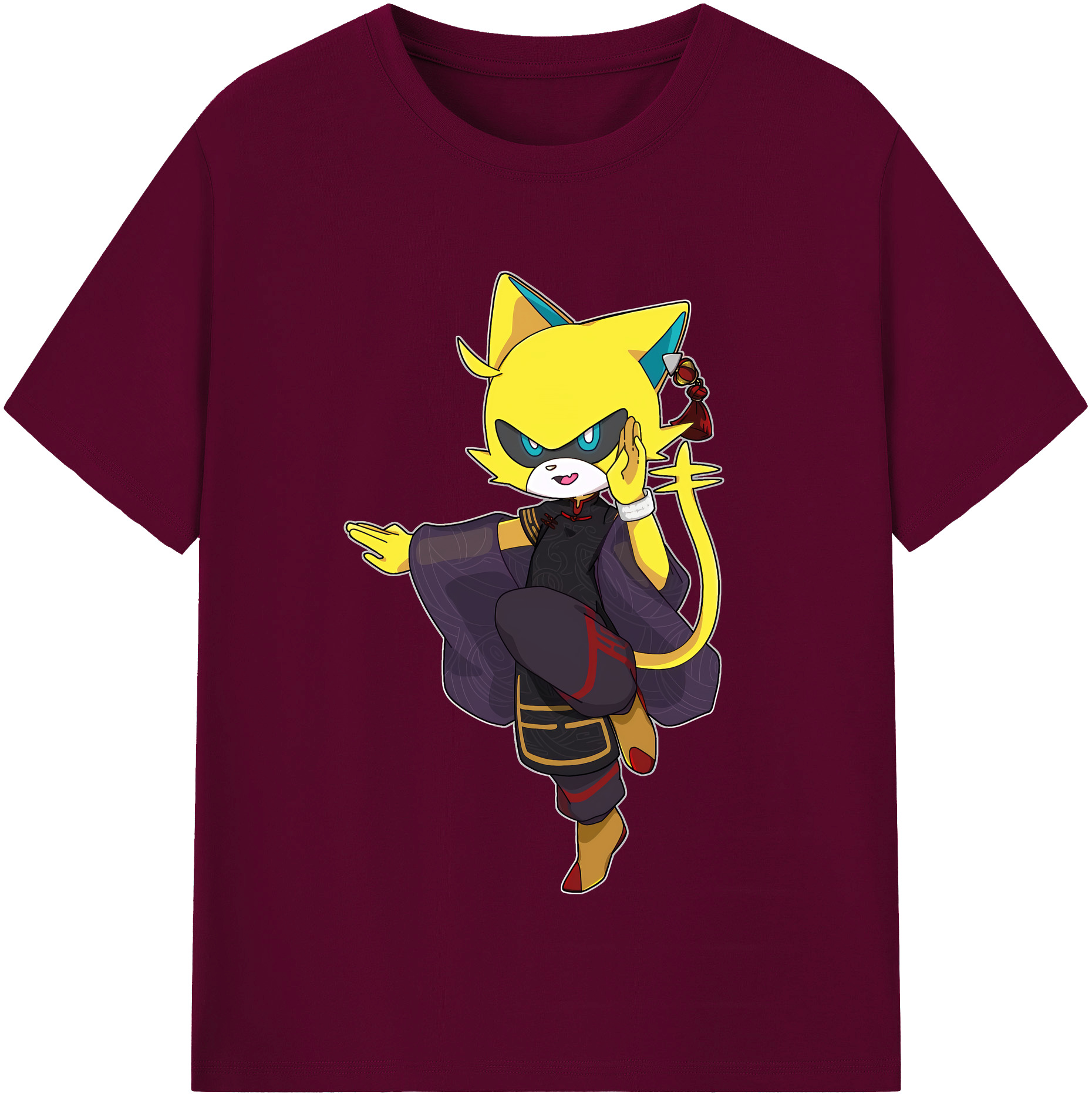 （画像用） 妖怪ウォッチ Yo-kai Watch レディースカジュアルプリントTシャツ（綿100％）